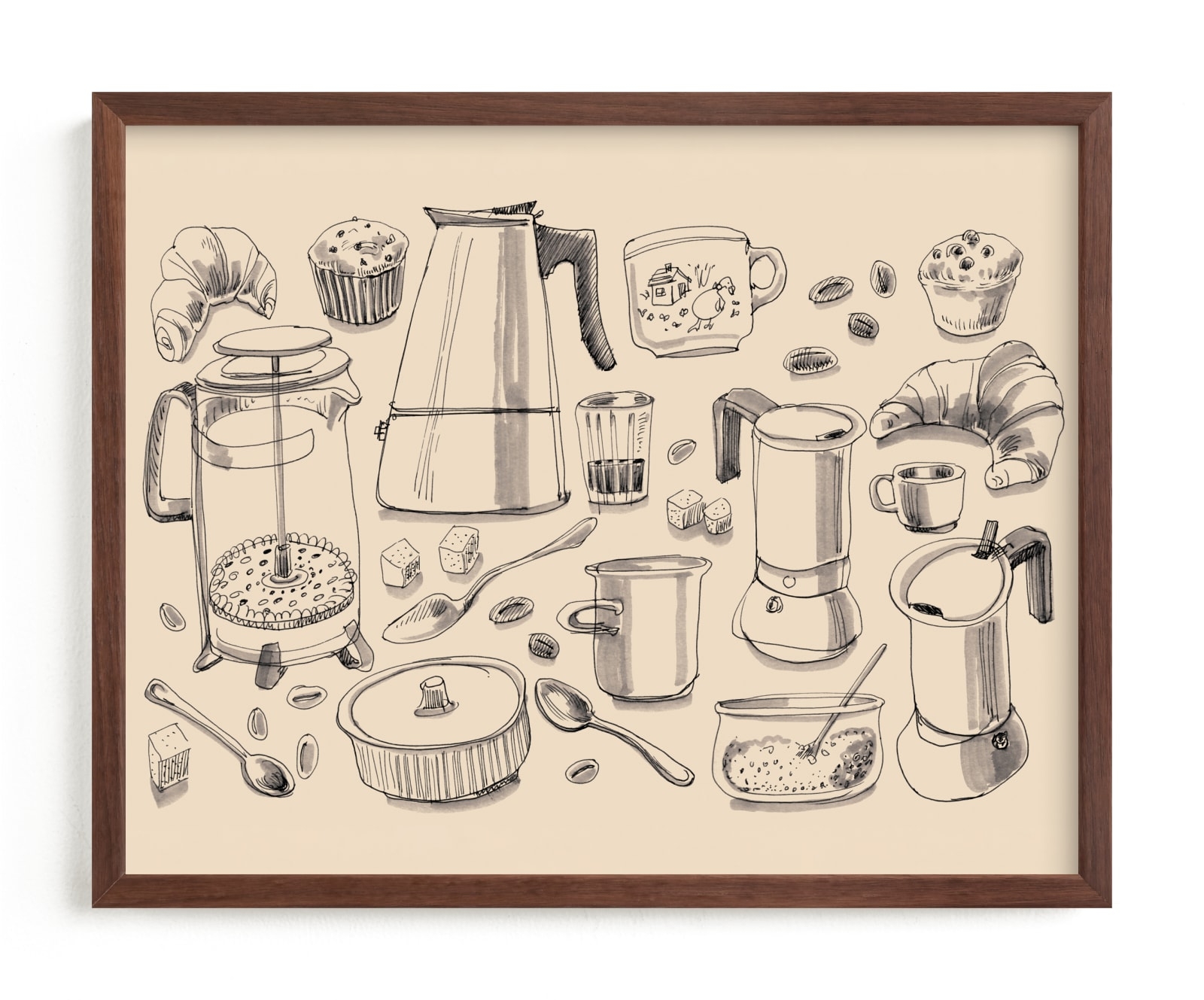 Breakfast With Coffee Limited Edition Fine Art Print 2 - Image 0