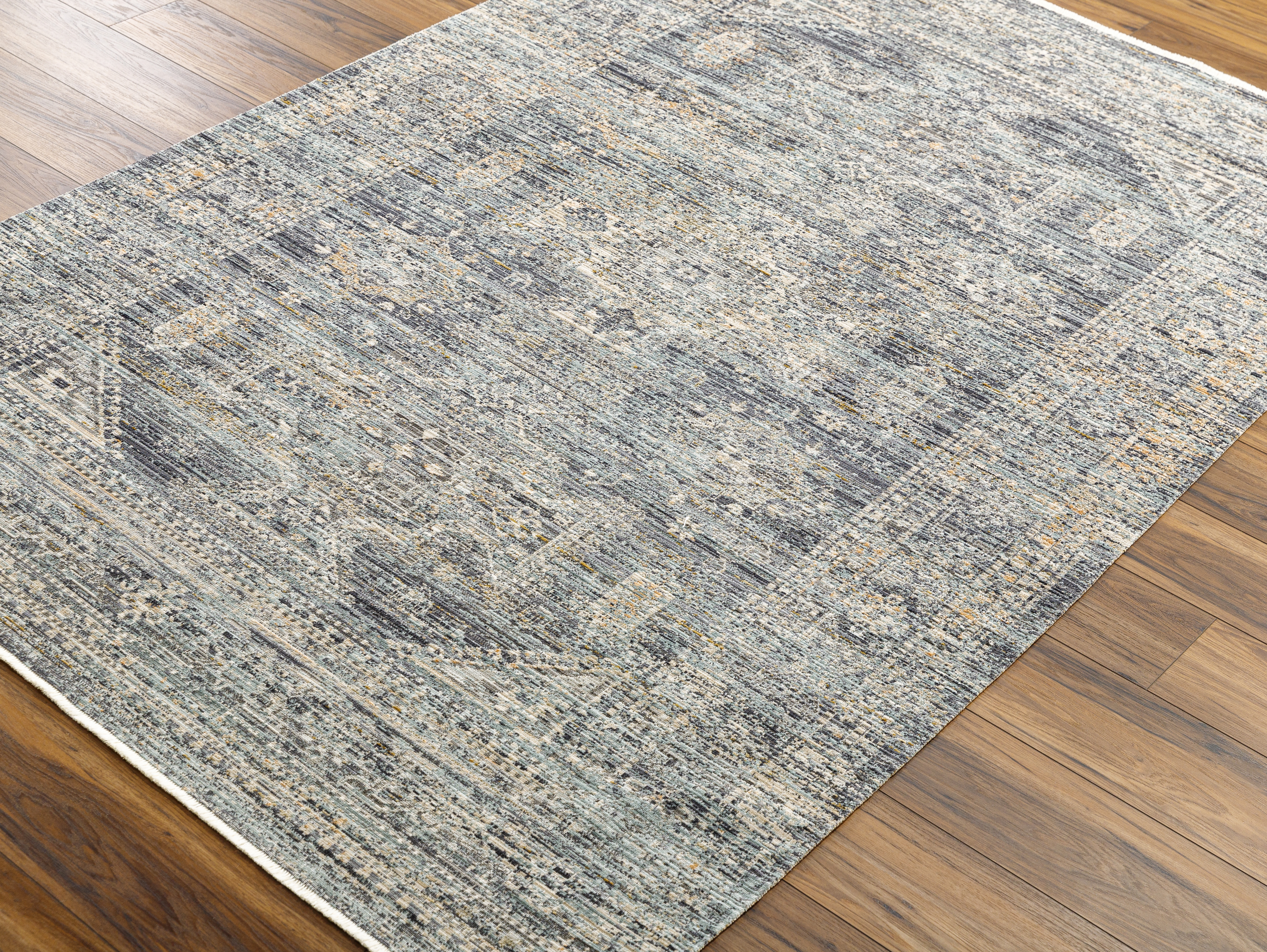 Margaret Gray Outdoor 7'10" x 10' Machine Woven Rug - Image 6