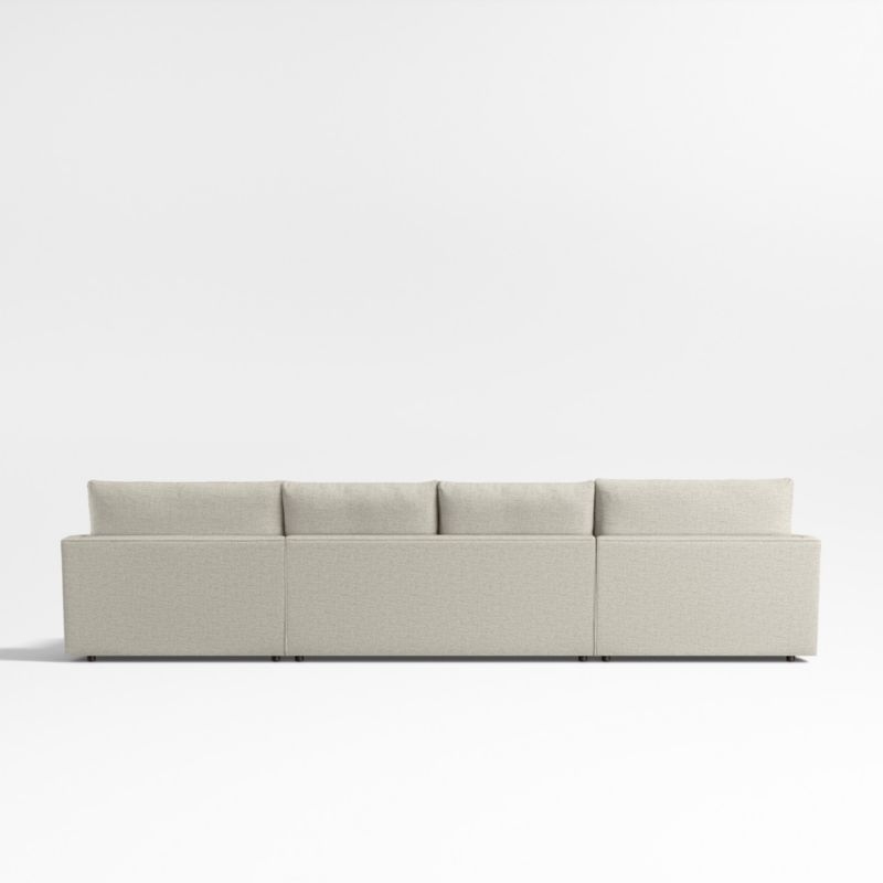 Lounge Classic 3-Piece Double Chaise Sectional Sofa - Image 2