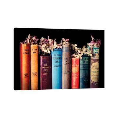 Vintage Library by Debbra Obertanec - Wrapped Canvas Photograph Print - Image 0