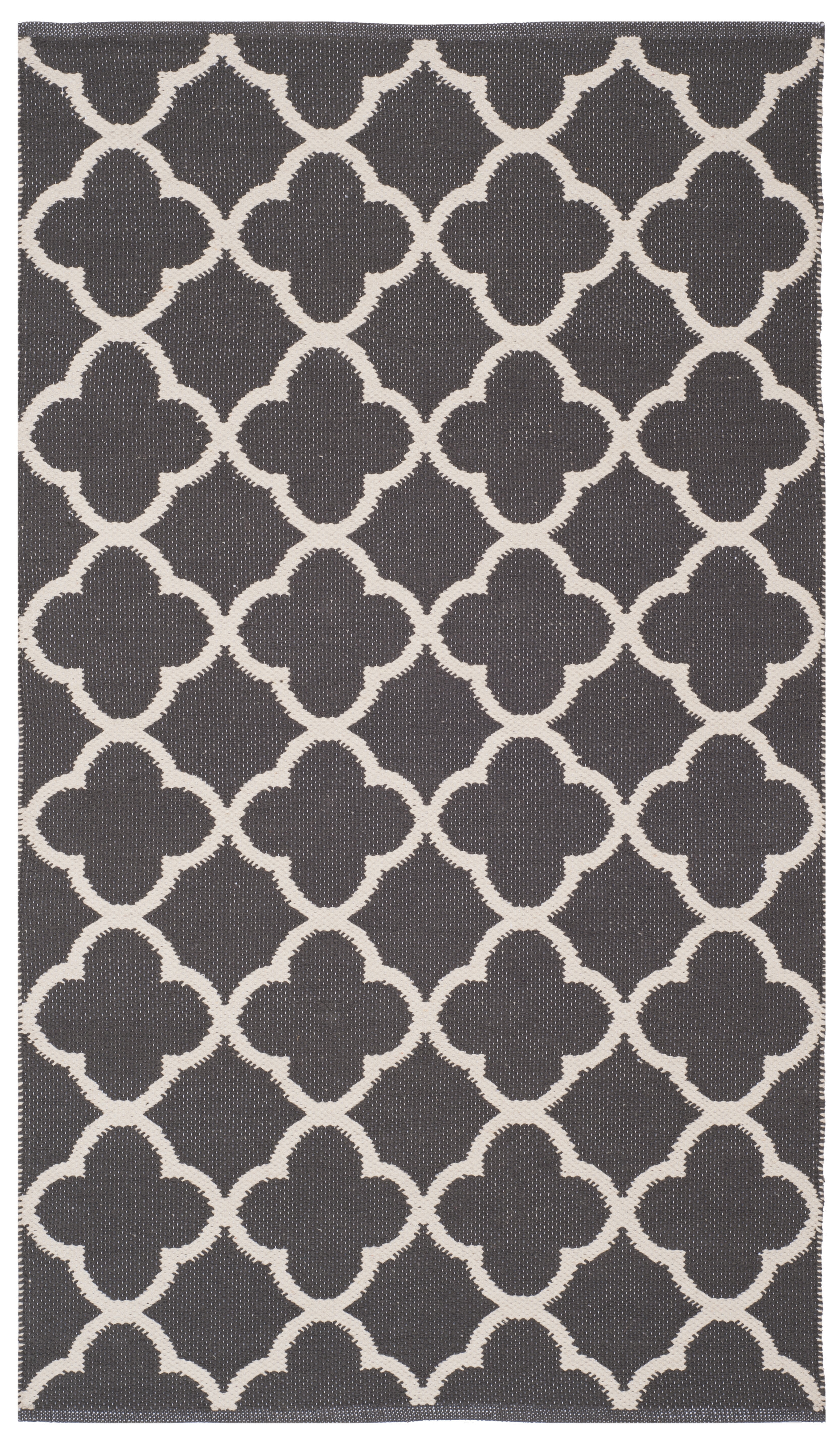 Arlo Home Hand Woven Area Rug, MTK725E, Dark Grey/Ivory,  3' X 5' - Image 0