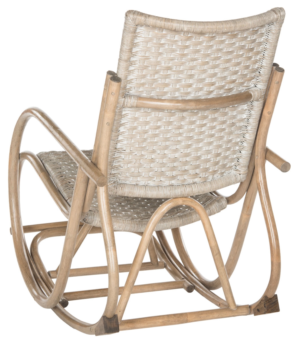 Bali Rocking Chair - Antique Grey - Safavieh - Image 2