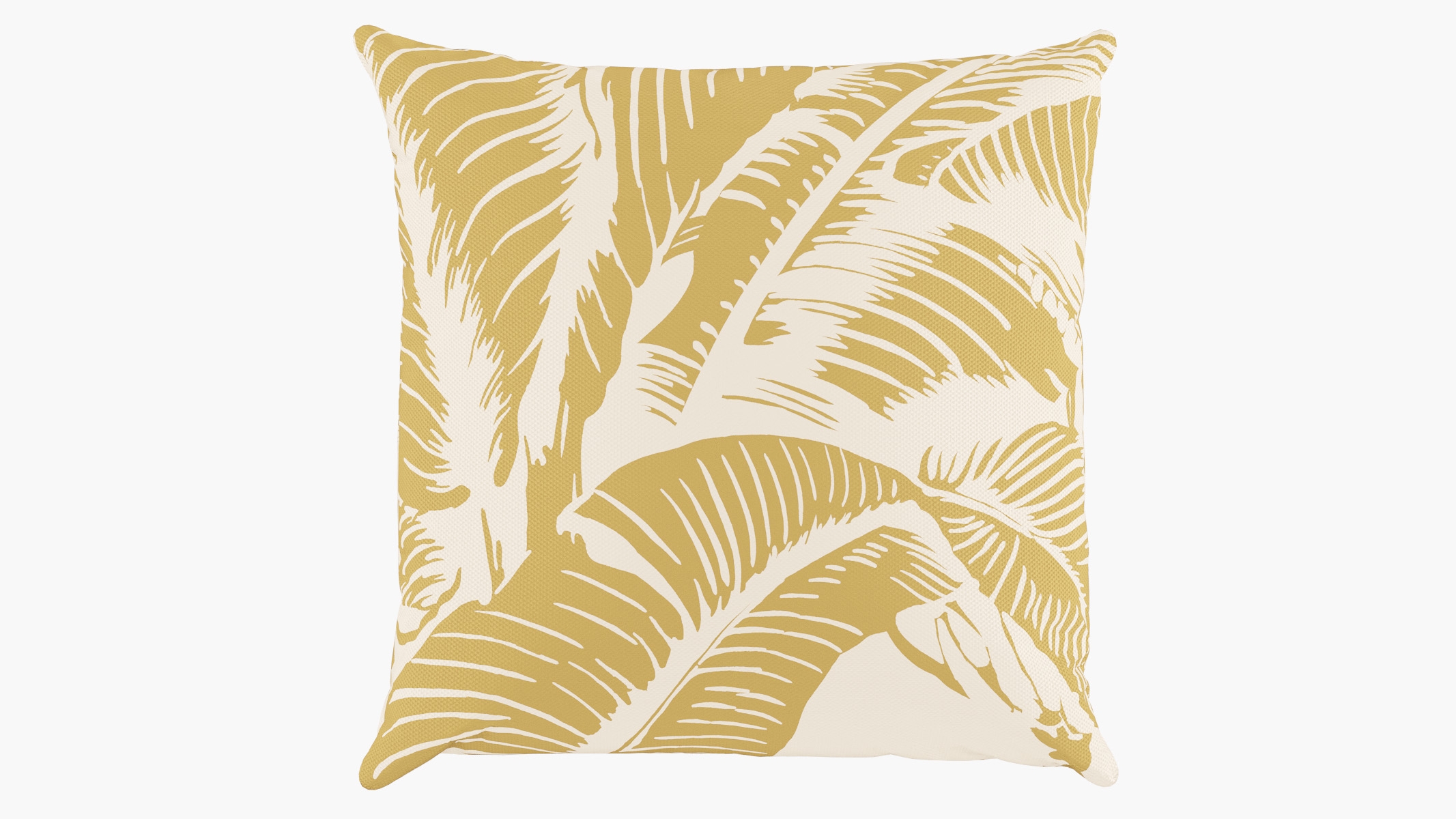 Throw Pillow Cover 16", Ochre Martinique® Encore, 16" x 16" - Image 0