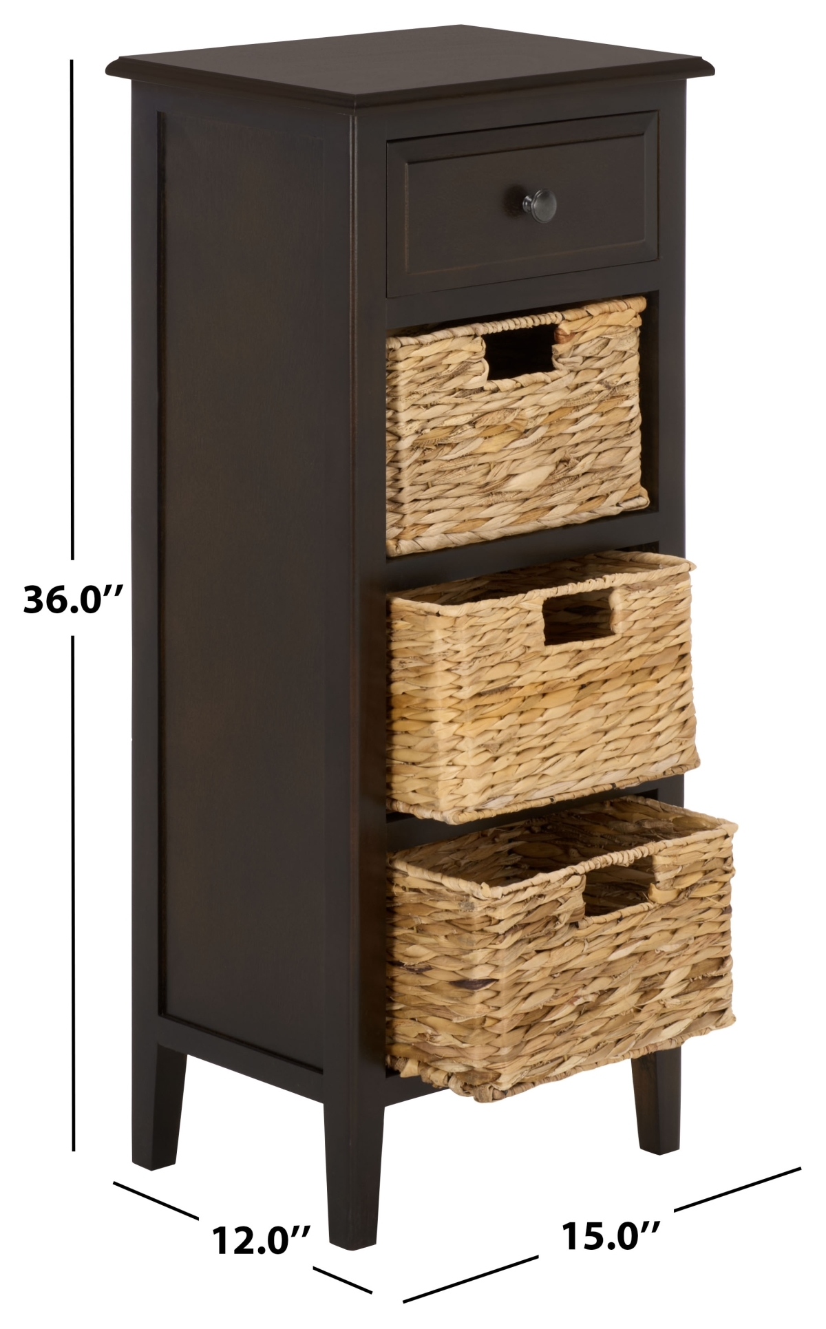 Michaela Storage Unit - Dark Chocolate - Image 9