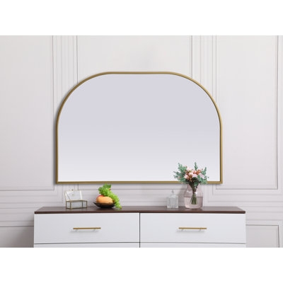 Savina Wide Arch Metal Wall Mirror - Image 0