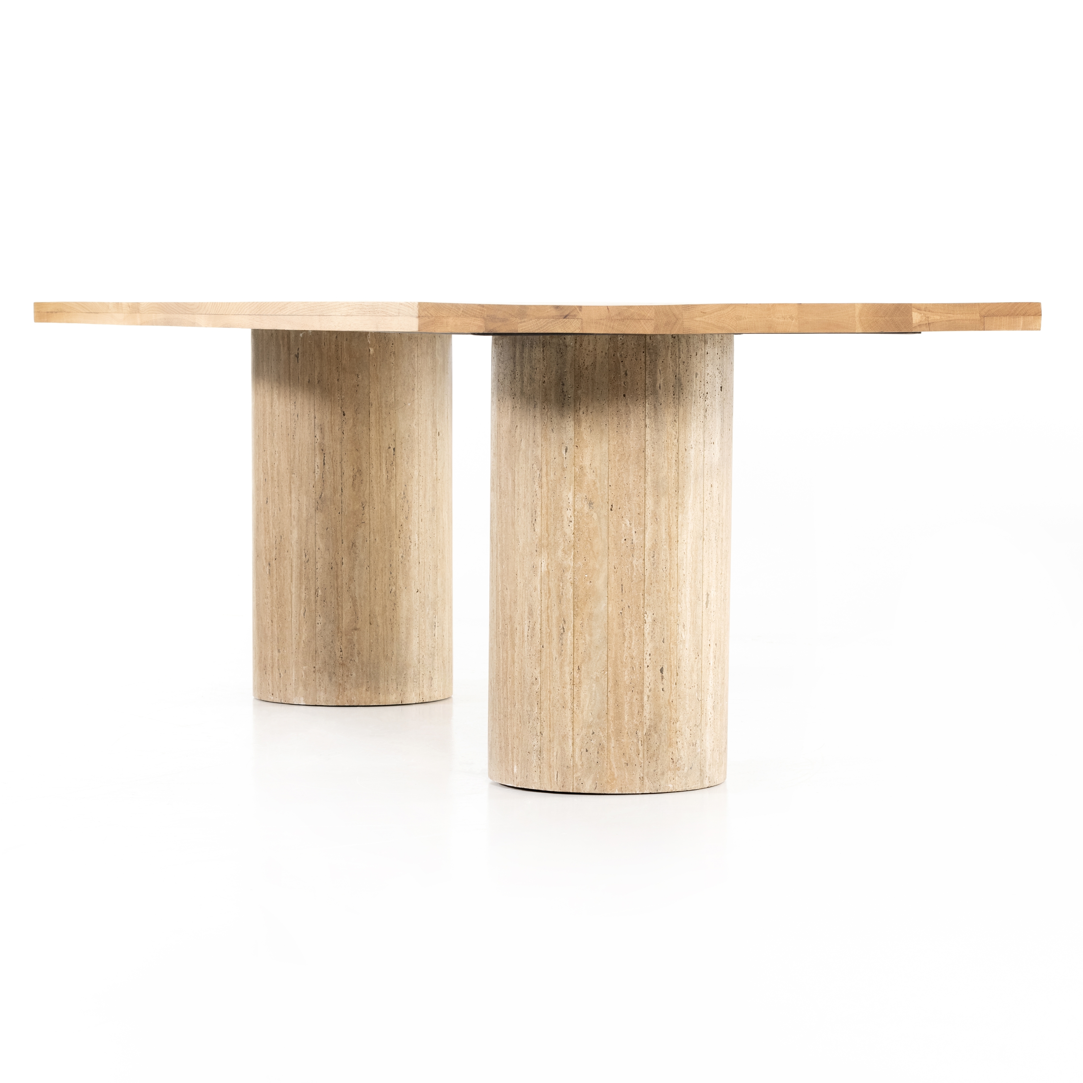 Malia Dining Table-Natural Oak - Image 2