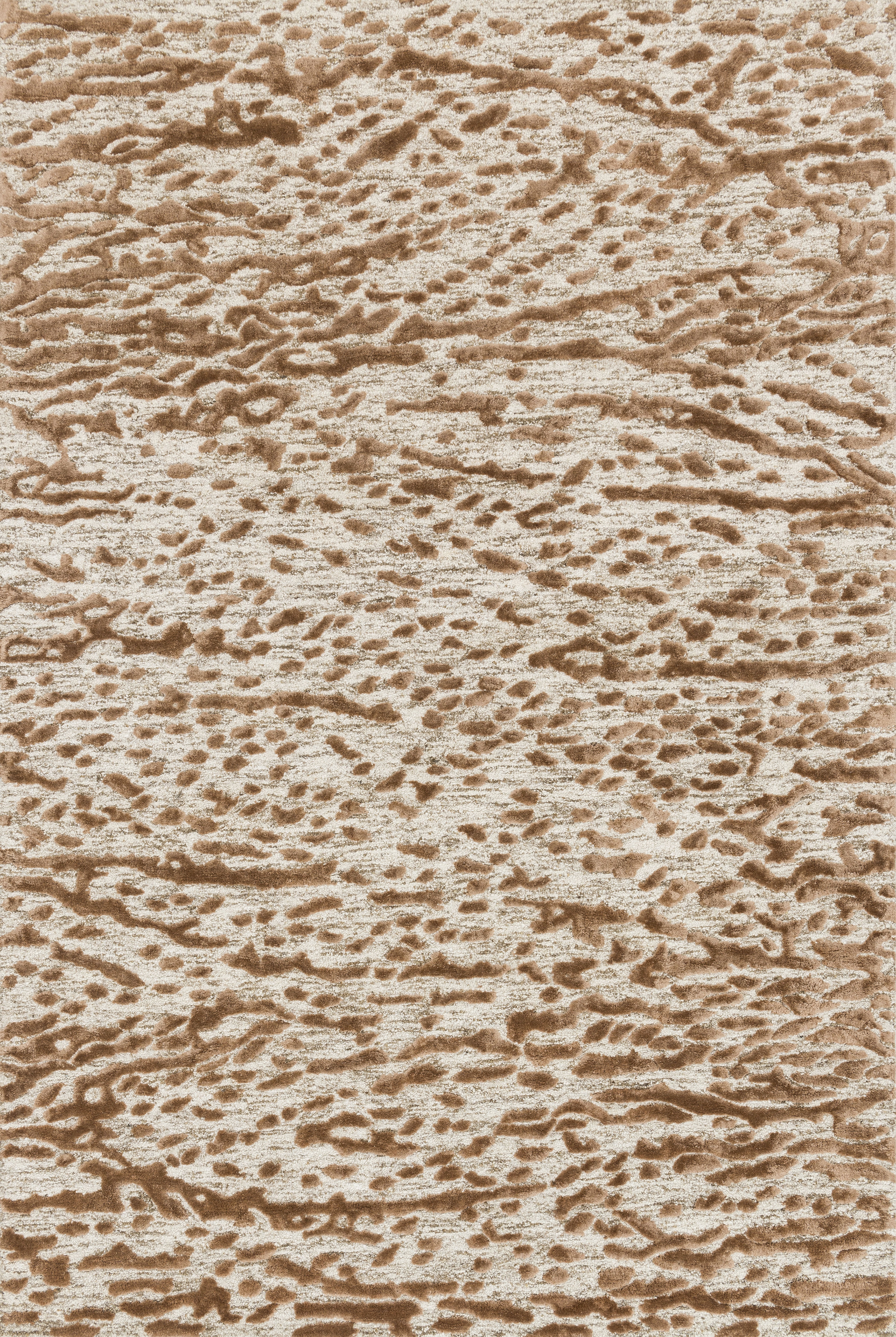 Loloi Juneau Oatmeal / Terracotta 3'-6" x 5'-6" - Image 0