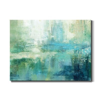 Lily Lake - Wrapped Canvas Painting Print - Image 0