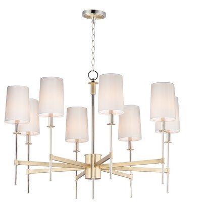 Castelnaud 8-Light Shaded Classic / Traditional Chandelier - Image 0