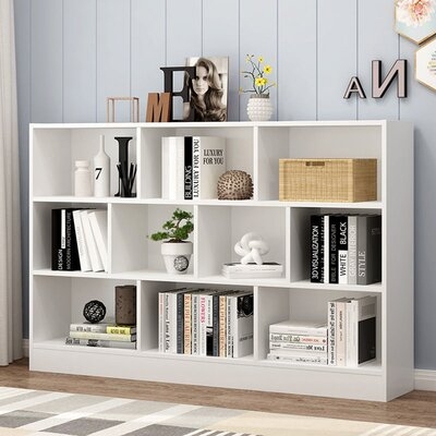 Alban 41.3'' H x 55.1'' W Standard Bookcase - Image 0