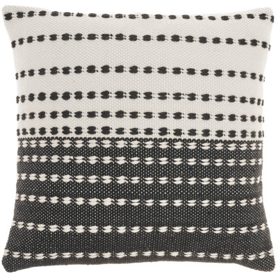 Outdoor Pillows Indoor/Outdoor Woven And Stitched Throw Pillows - Image 0