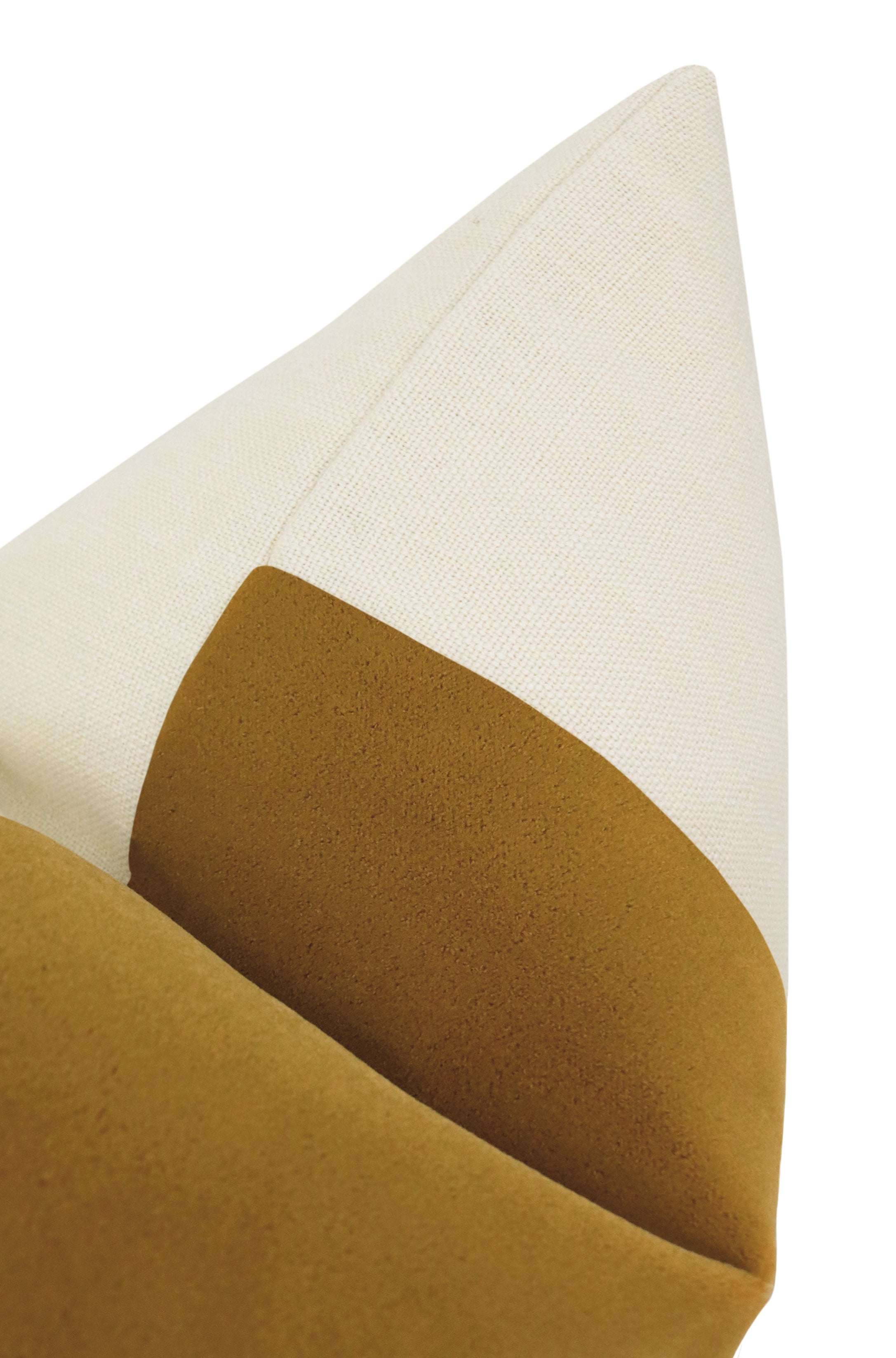 PANEL :: MOHAIR VELVET // BOURBON - 20" X 30" QUEEN SHAM - Image 2