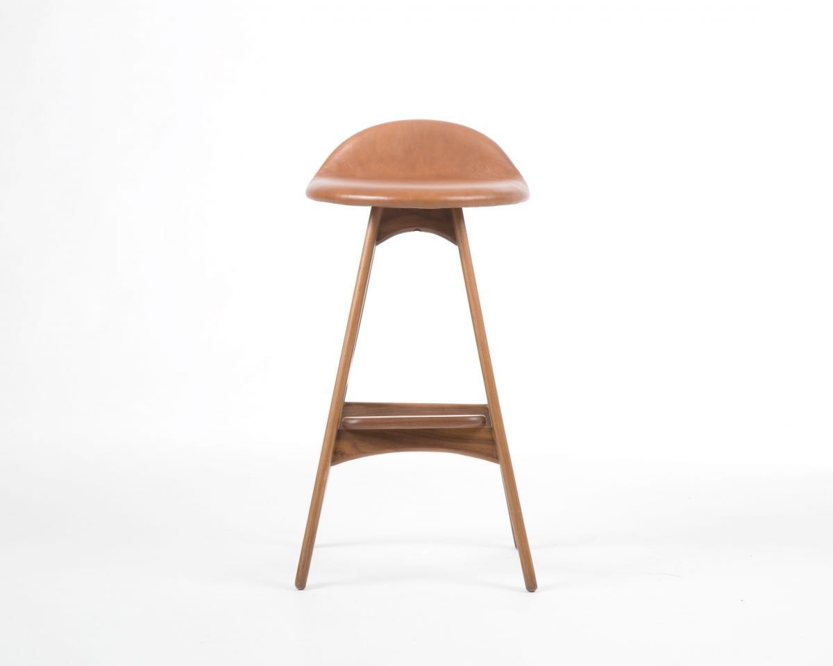 Buch Counter Stool - Modena Camel Fruitwood - Image 0