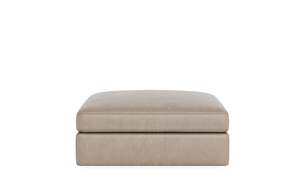 Tatum Leather Modular Square Ottoman - Image 0