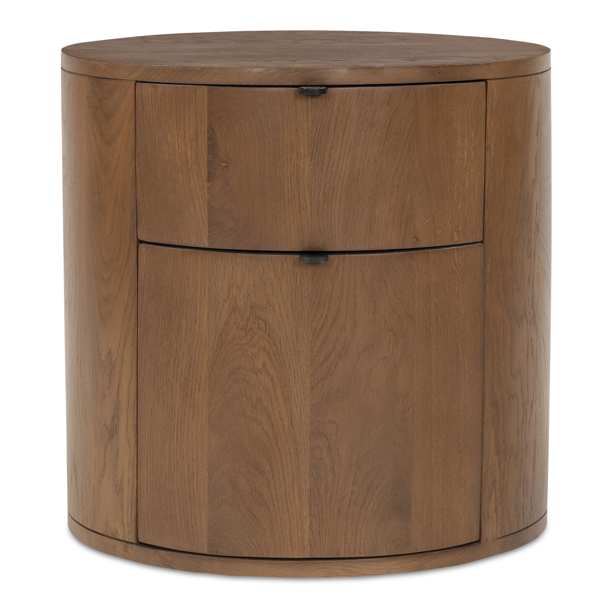 Theo Two Drawer Nightstand Brown - Image 0