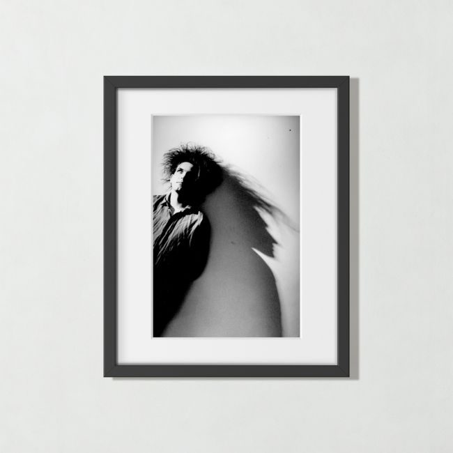 'Robert Smith Silhouette' Photographic Print in Black Frame 17"x21" - Image 0