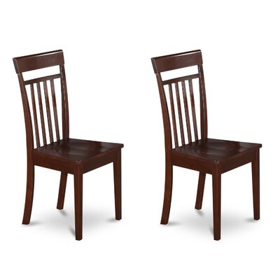 Alingtons Solid Wood Slat back Side Chair (Set of 2) - Image 0