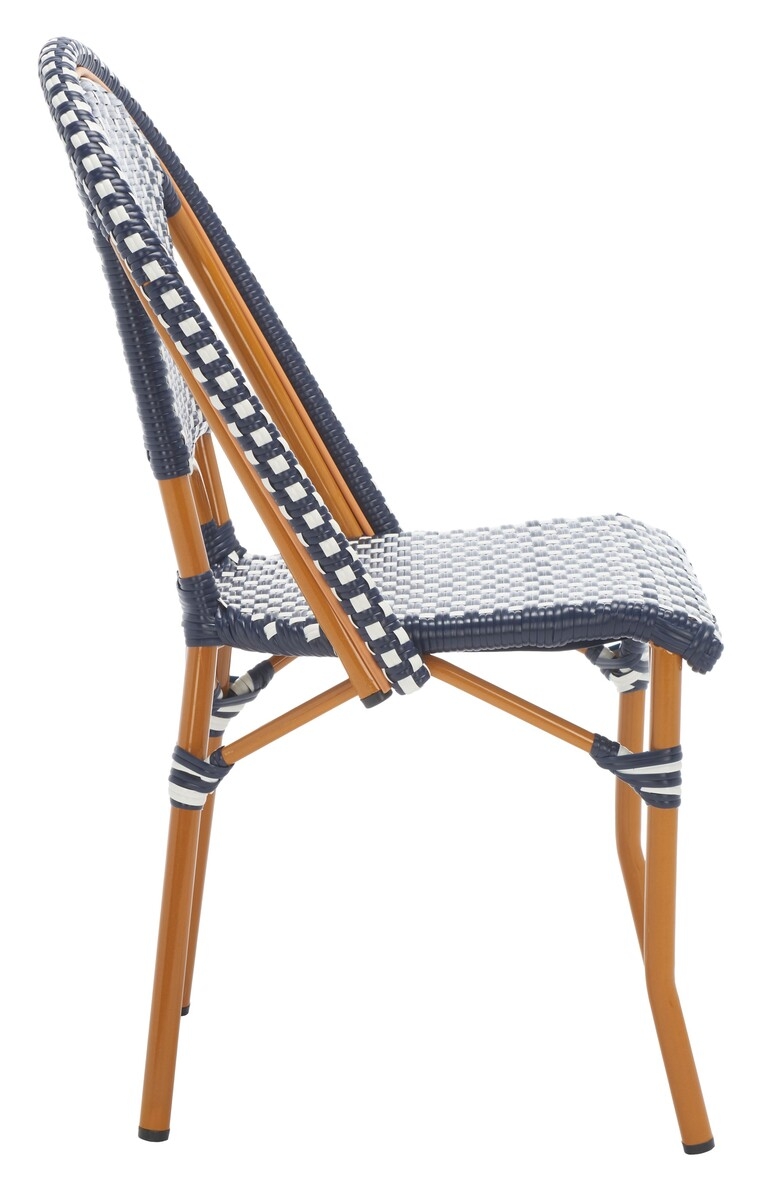 California Side Chair - Navy/White - Safavieh - Image 6