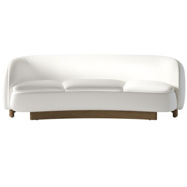 Muir Curved Sofa Dream Pina Colada by Lawson-Fenning - Image 0