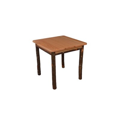 Yorba Solid Wood End Table - Natural Finish - Image 0