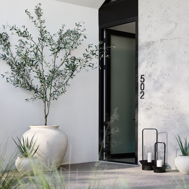 Ophelia 24" x 29.9" Black Tall Planter - Image 3