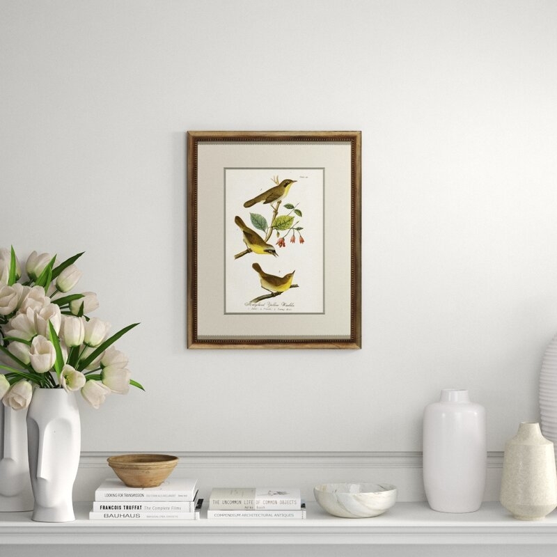 Wendover Art Group Maryland Yellow Warbler - Framed Graphic Art - Image 0