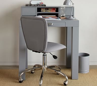 Parsons Mini Desk with Handle, Simply White, In-Home Delivery - Image 5