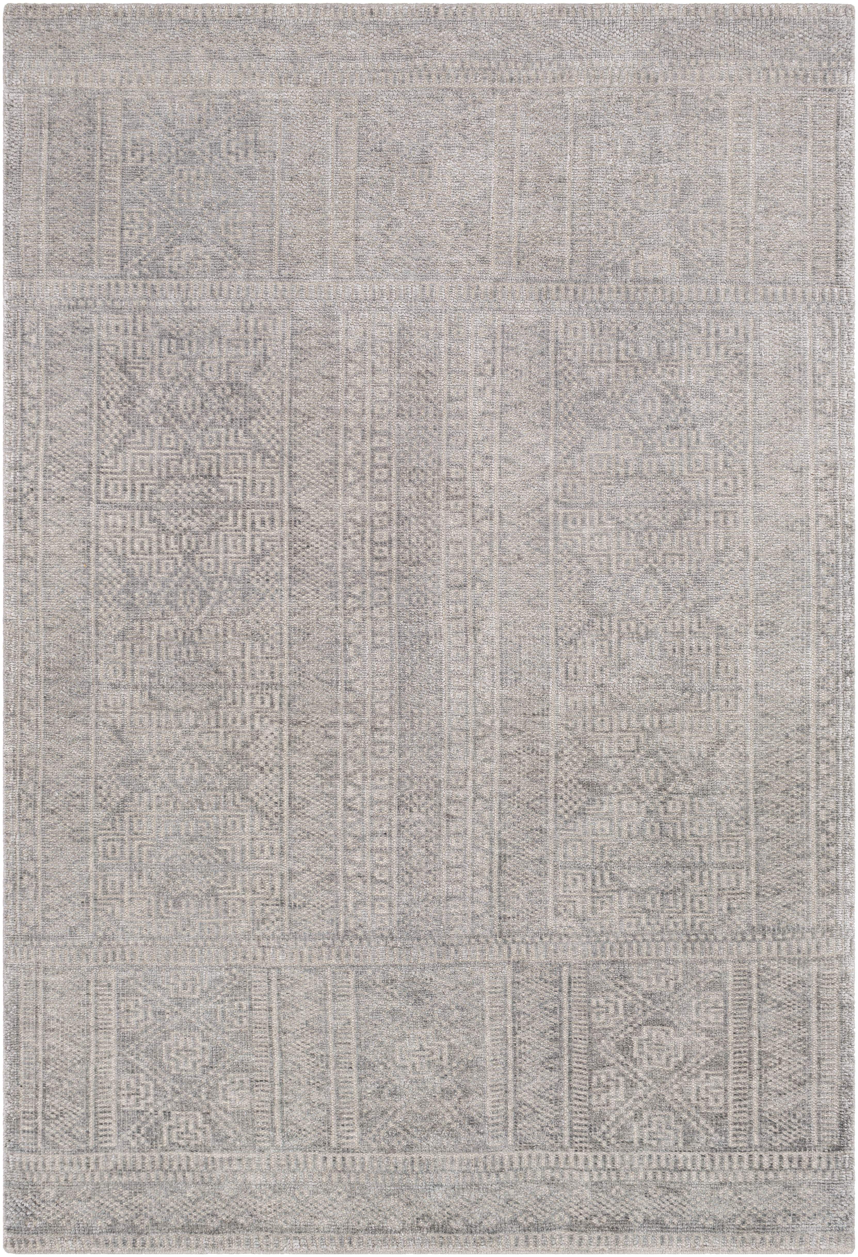 Livorno Gray Indoor 5' x 7'6" Handmade Rug - Image 0