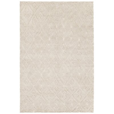 Alland Hand-Knotted Cream Area Rug - Image 0