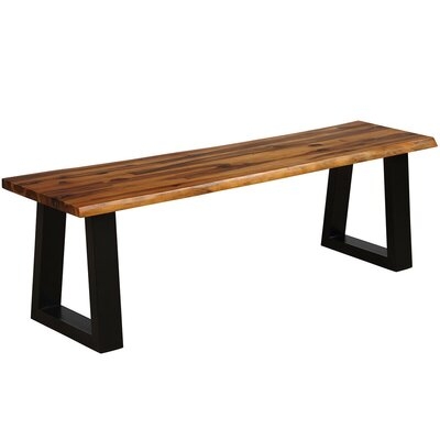 Ellii Solid Wood Bench - Image 0