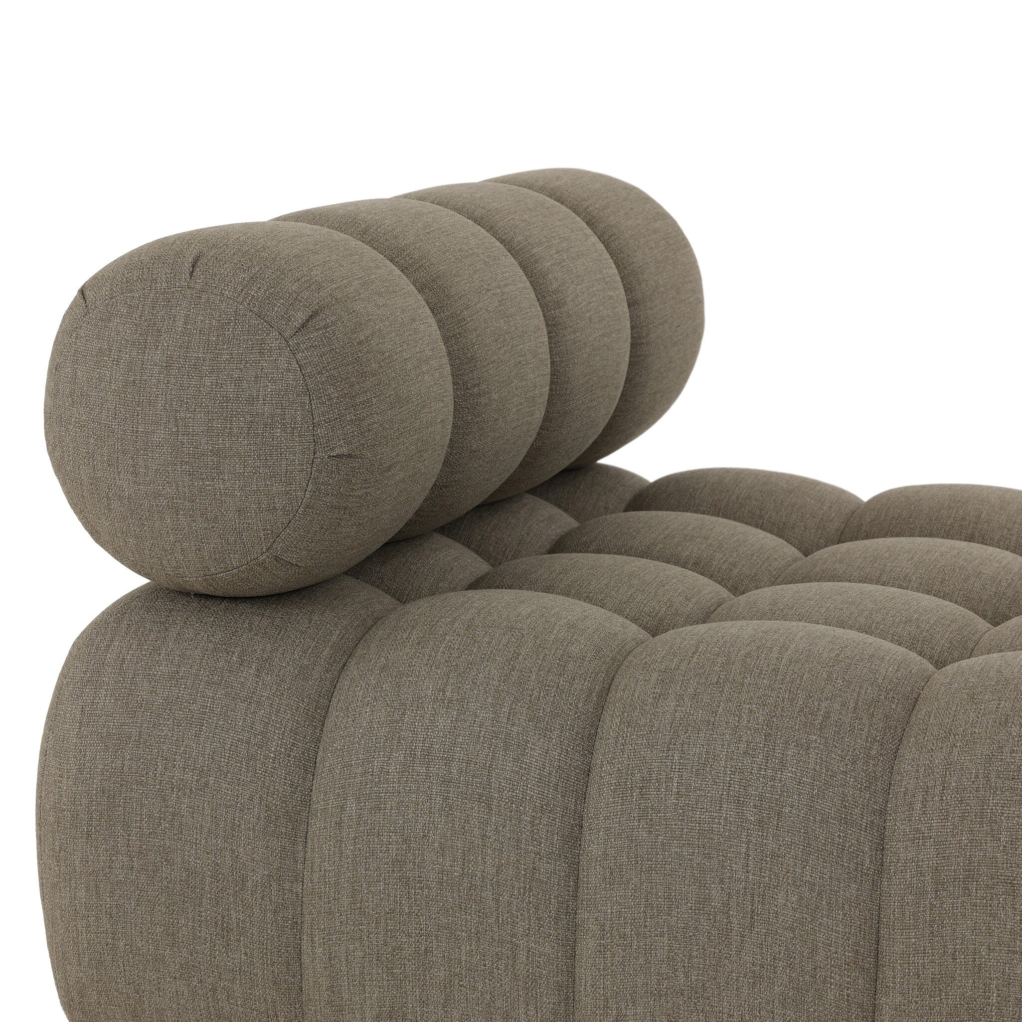 Roma Outdoor Swivel Chair - Alessi Fawn - Image 6