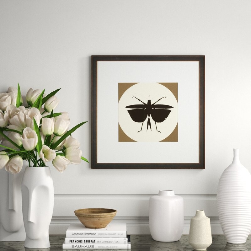 Wendover Art Group Insect Silhouette II Picture Frame Graphic Art - Image 0