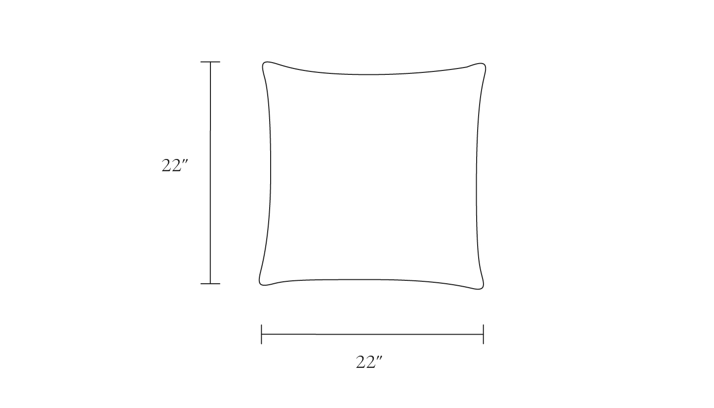 Throw Pillow 22", Canvas Tigresse, 22" x 22" - Image 2