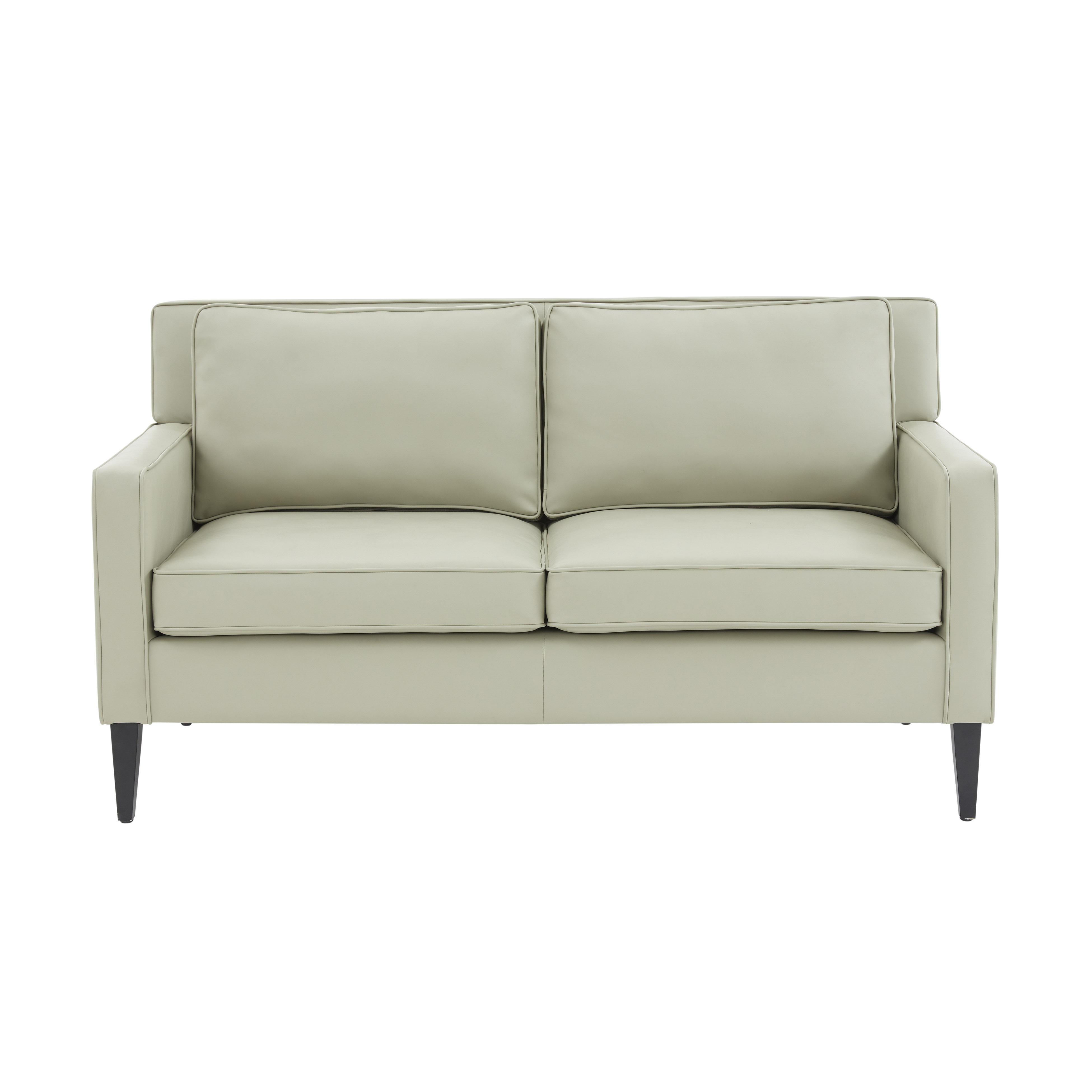Alivia Stone Gray Loveseat - Image 1