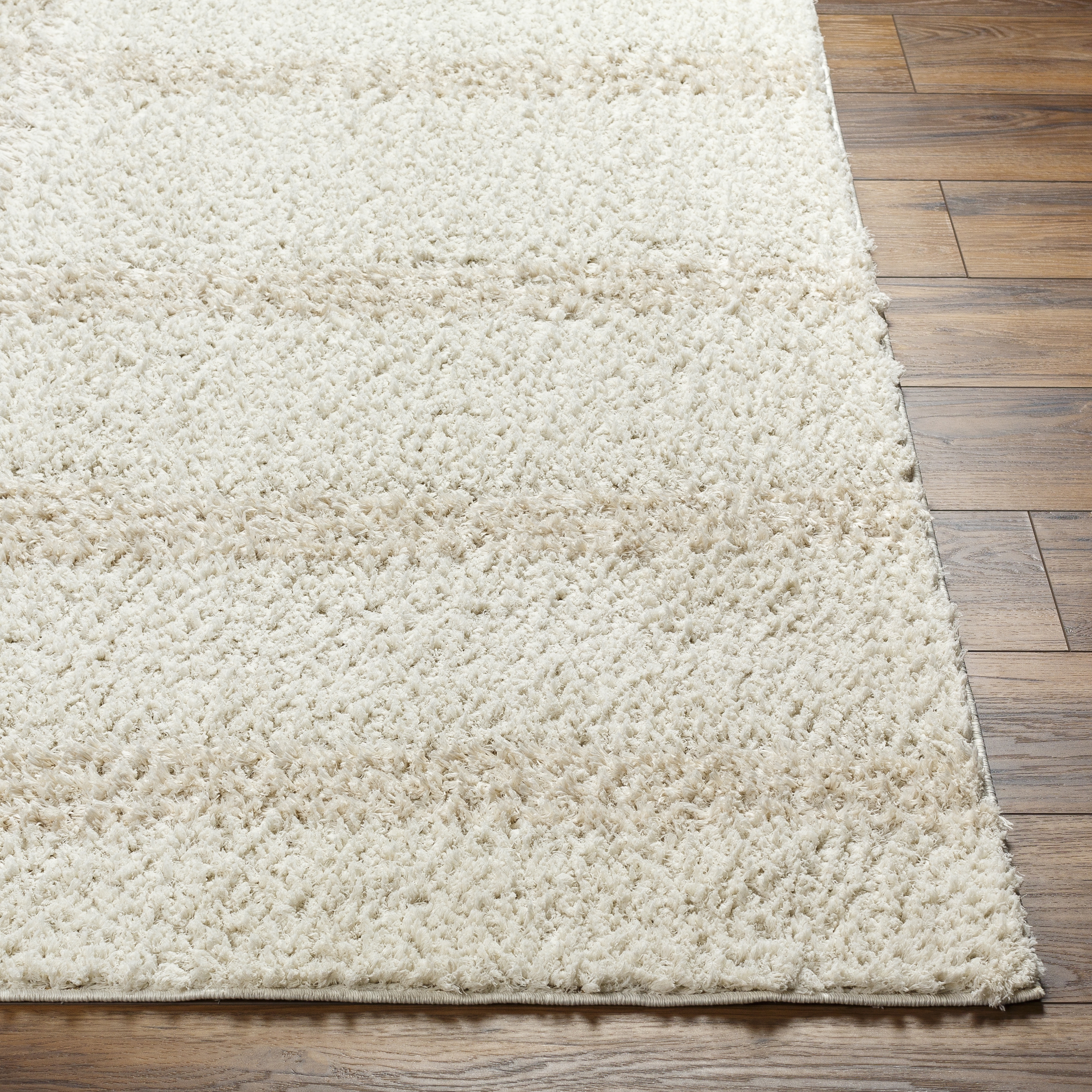 Livabliss Maryland Shag Beige Indoor 7'10" x 10' Machine Woven Rug - Image 2