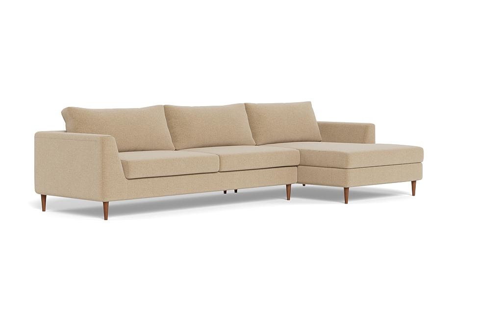 Asher 3-Seat Right Chaise Sectional - Image 1