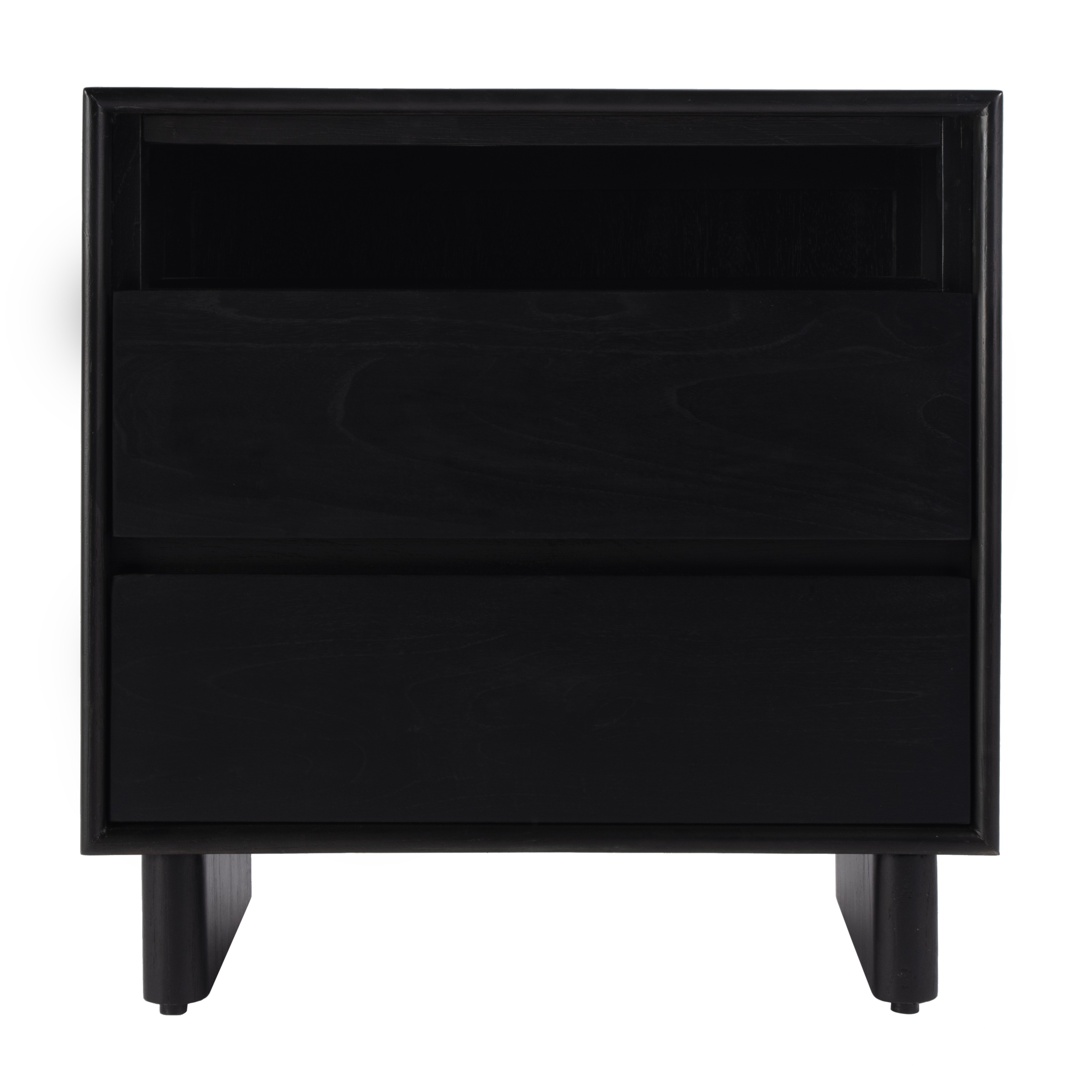 Halmstad Black Nightstand - Image 2
