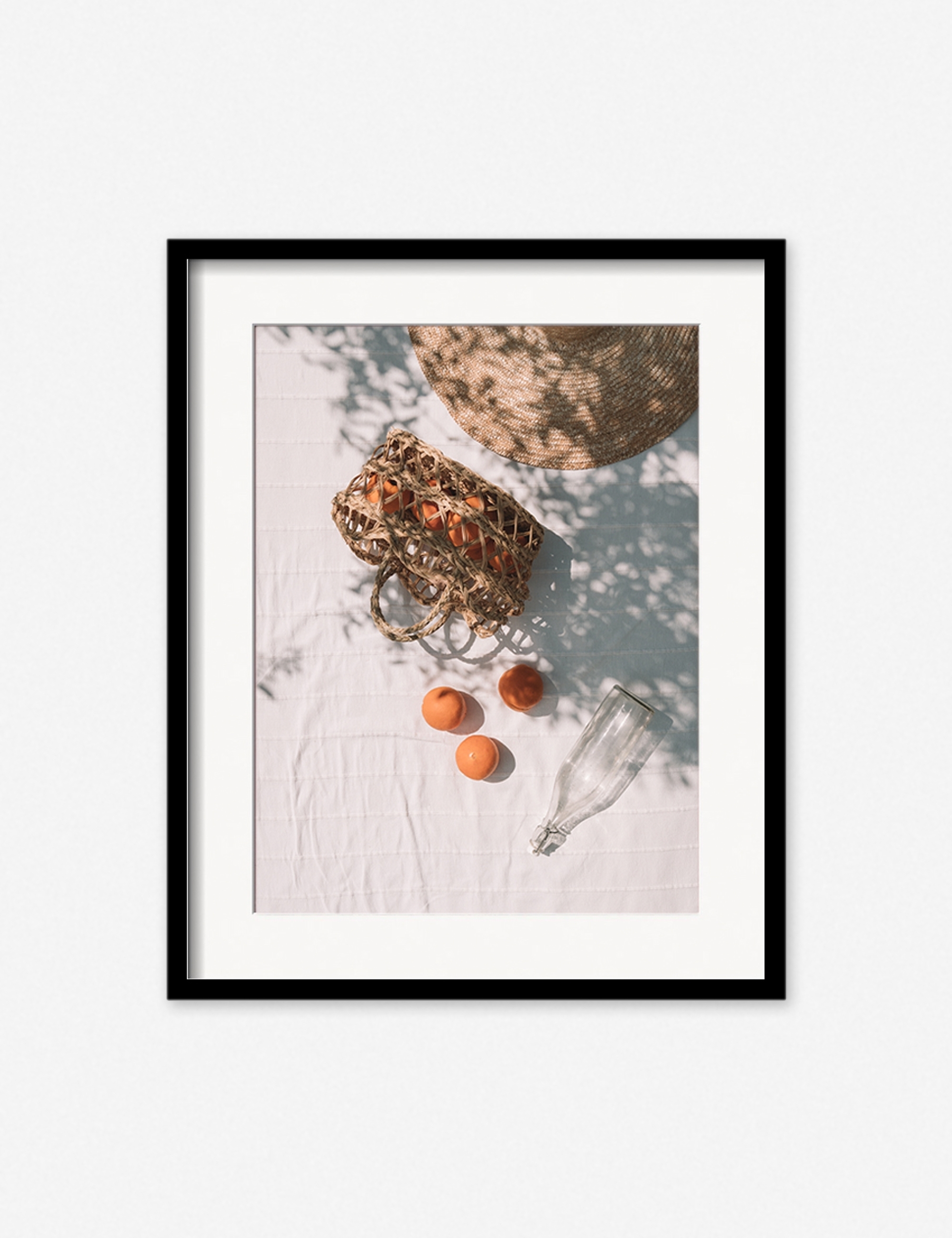 Siesta, By Carley Rudd 30.5" x 36.5" Framed - White - Image 1