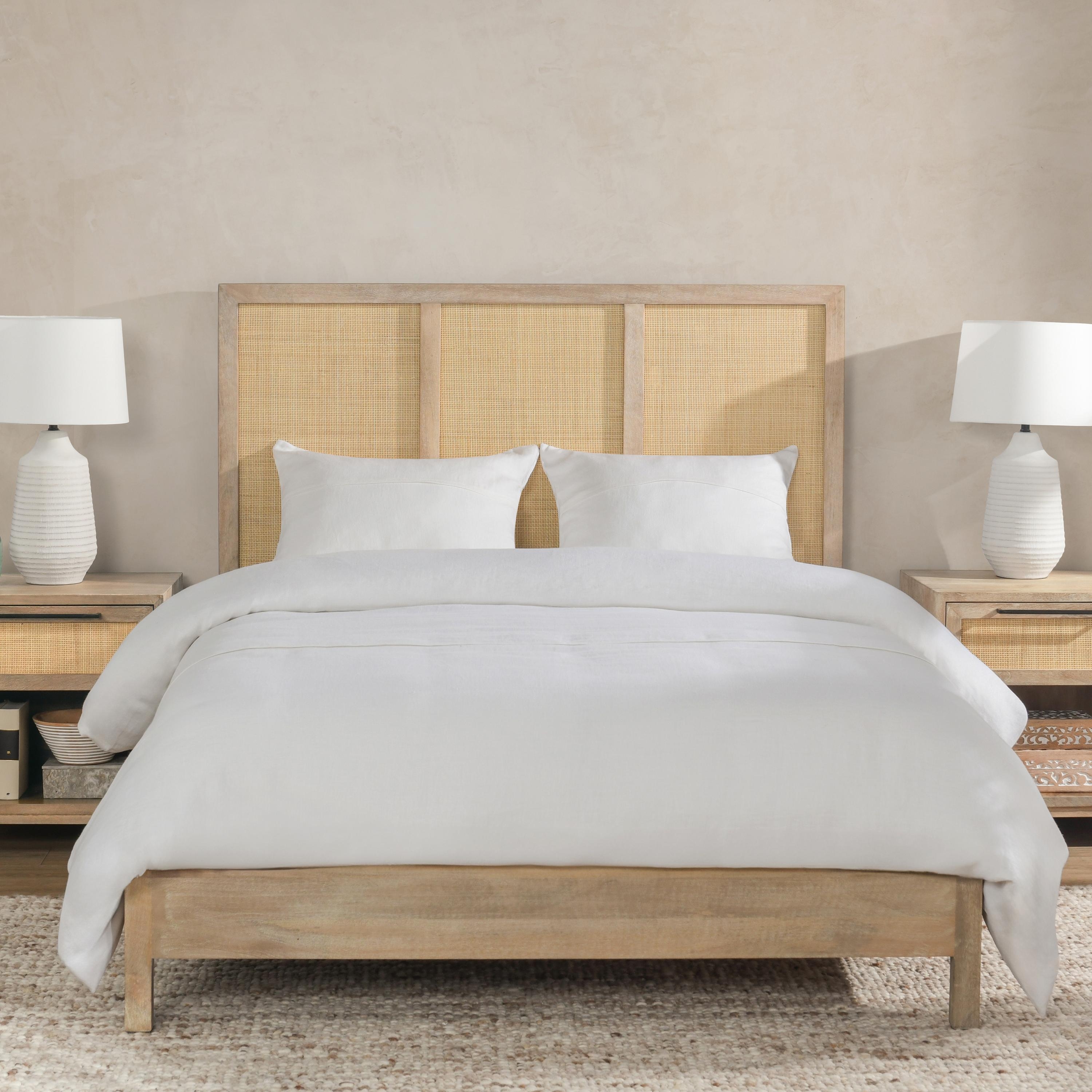Jensen Eastern King Bed Taupe - Image 7