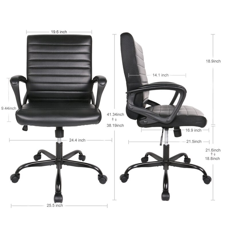 Lilly High Back Wheels Executive Chair - Image 3