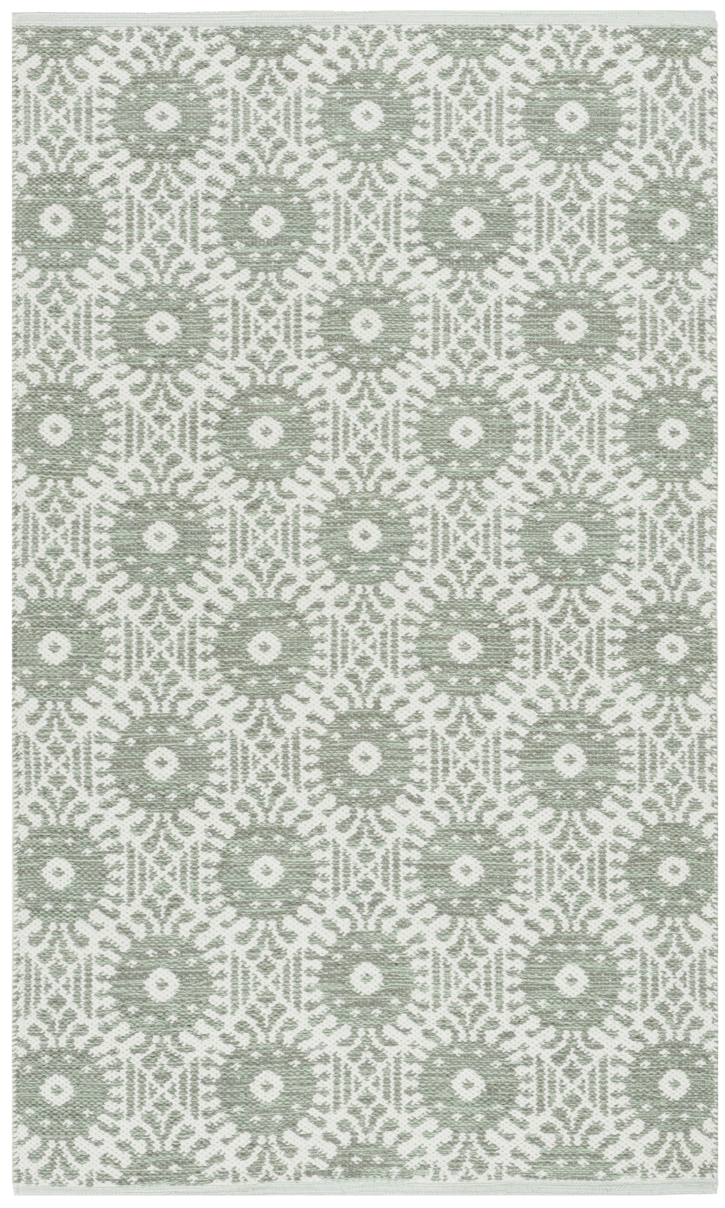 Arlo Home Hand Woven Area Rug, MTK612G, Light Green/Ivory,  3' X 5' - Image 0