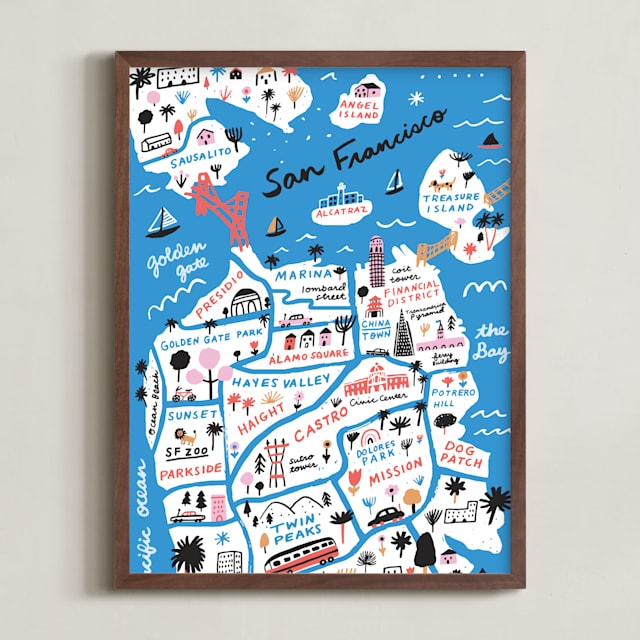 I Love San Francisco Limited Edition Fine Art Print 1 - Image 0