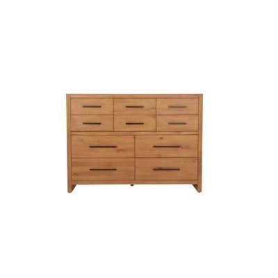 Modica 10 Drawer 60'' W Solid Wood Dresser - Image 0