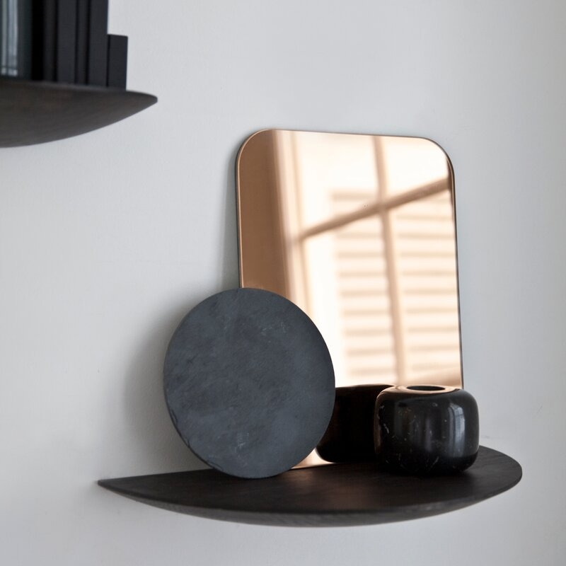 Audo Copenhagen Fungi Oak Solid Wood Floating Shelf - Image 0