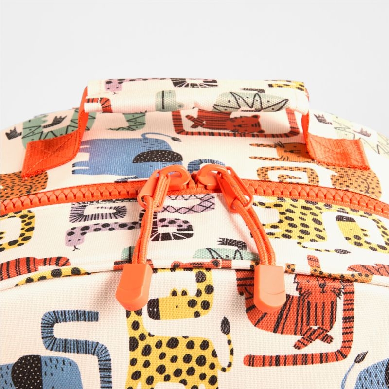 Dreamer Geo Jungle Large Kids Backpack with Side Pockets - Image 1