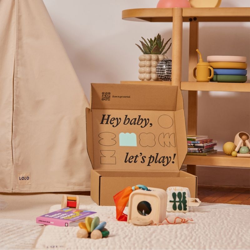 Lalo The Play Box Montessori Inspired Baby Developmental Toys for 5-6 Months - Image 1