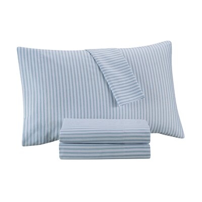 Traditions By Waverly Ticking Stripe Sheet Set - Image 0