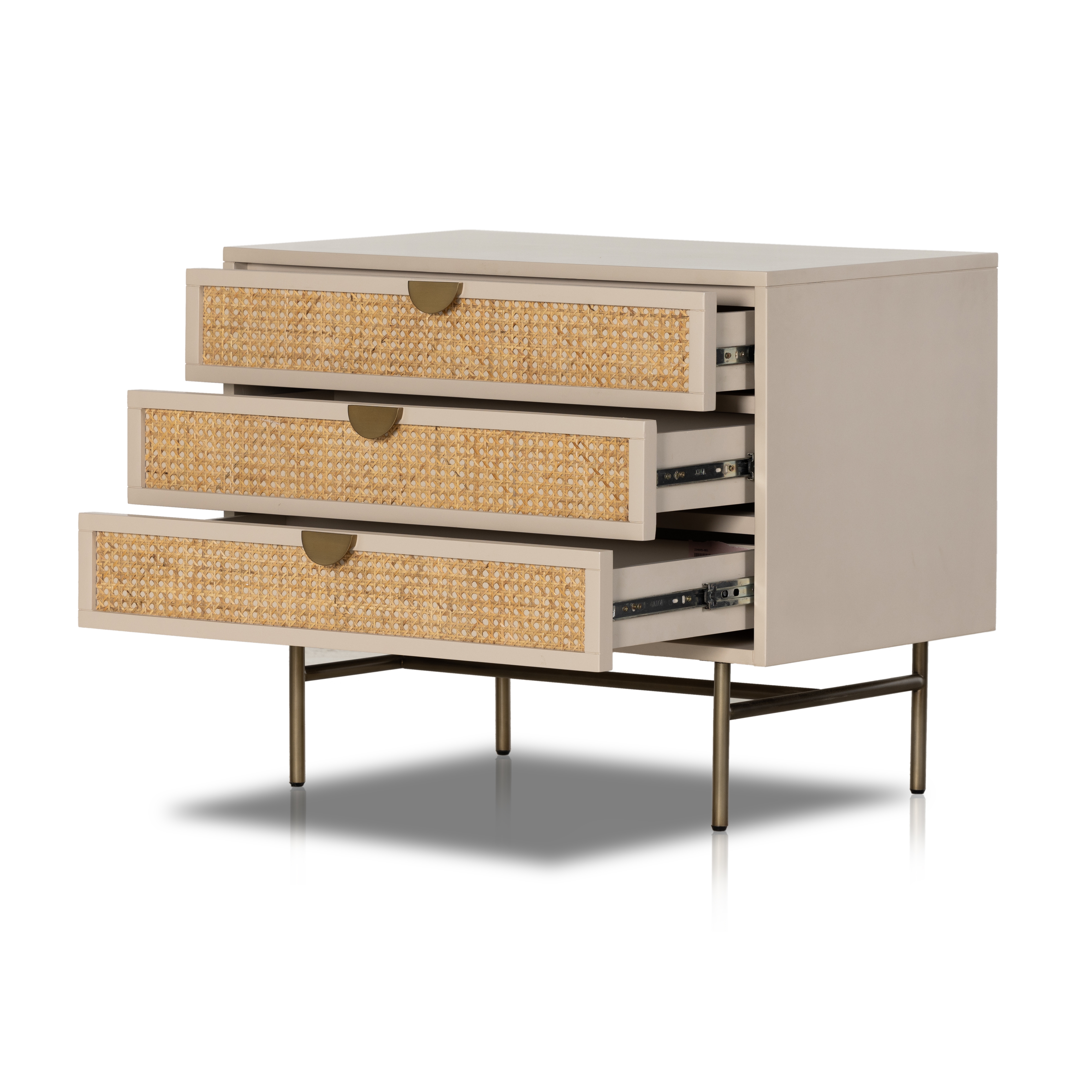Luella Large Nightstand-Matte Alabaster - Image 4