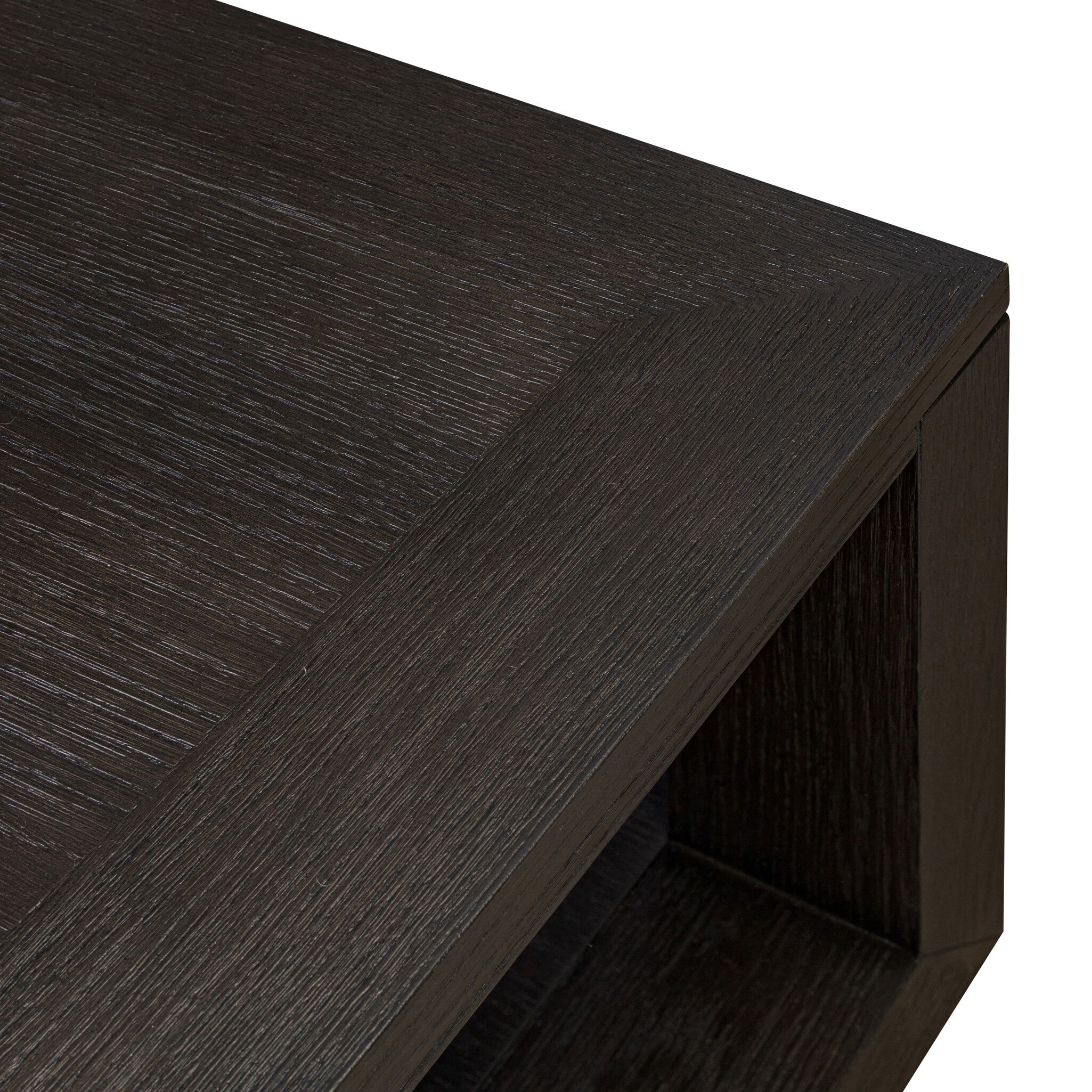 Thomas Square Coffee Table - Dark Anthracite Oak Veneer - Image 7