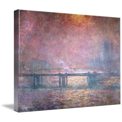 Wall Art Print Entitled, The Thames At Charing Cross, 1903, By Claude Monet - Image 0